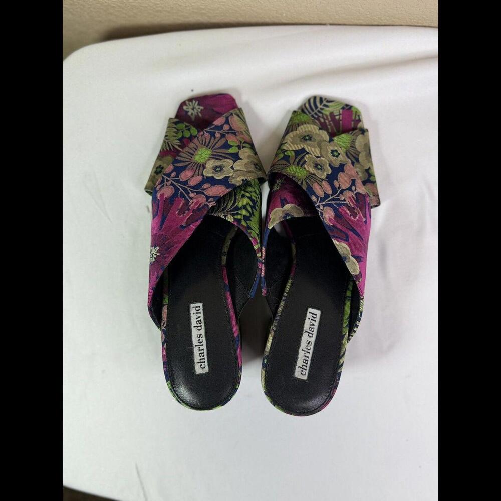 CHARLES DAVID Women's Crissaly Flowery , 8‎ M US - Picture 3 of 9